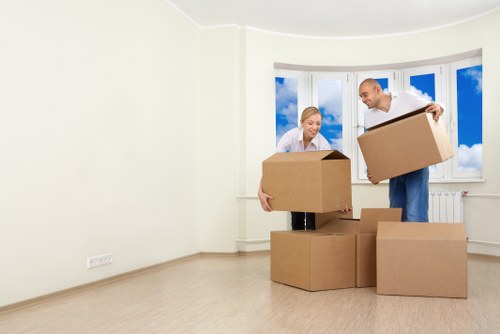 Eco-friendly packing materials being used