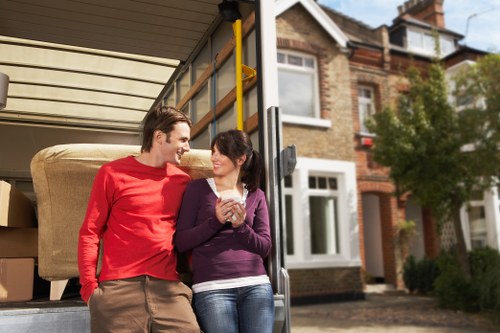 Packing items securely in a moving truck